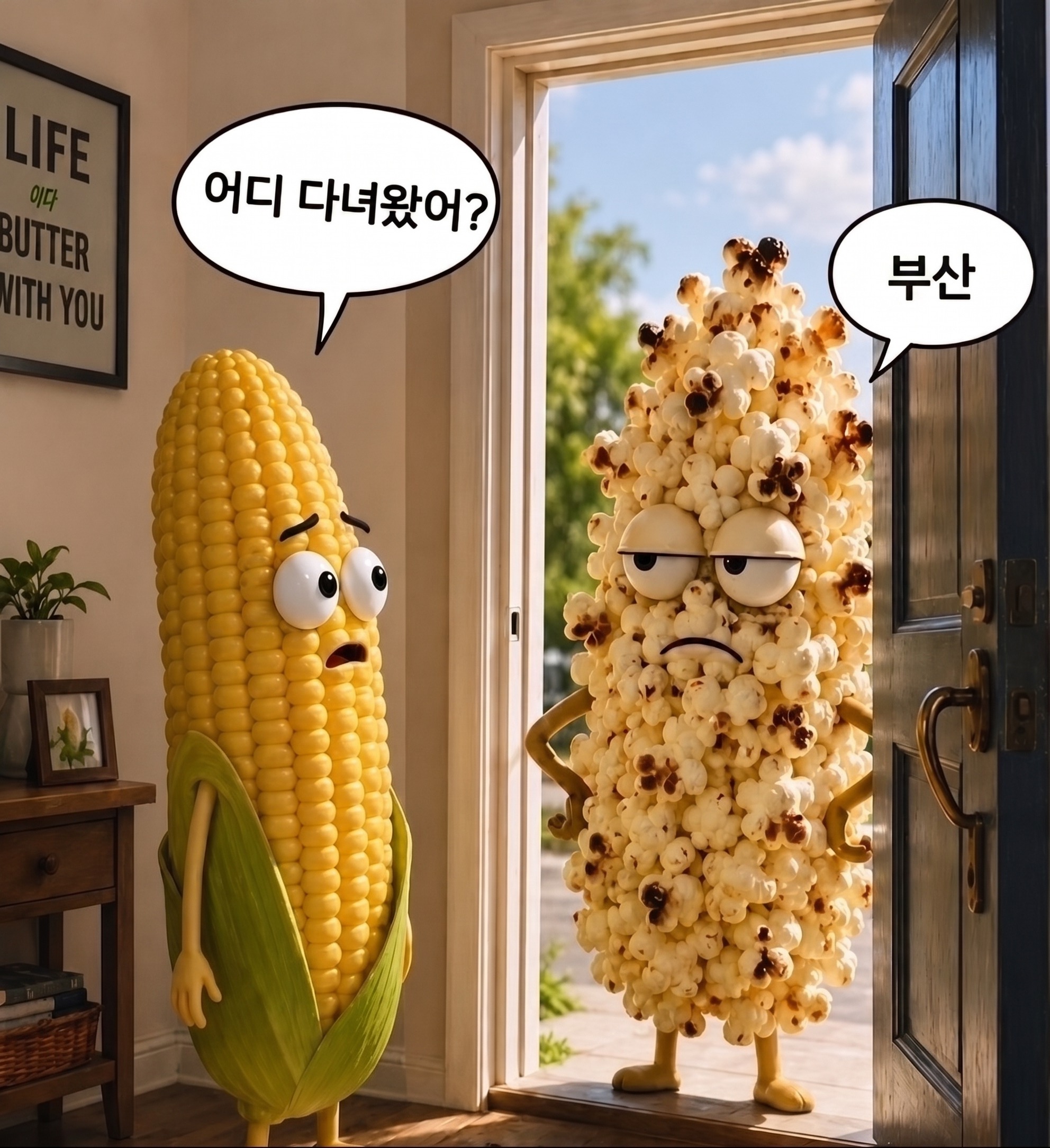 너무 덥네요 바다에서 더운 바람이