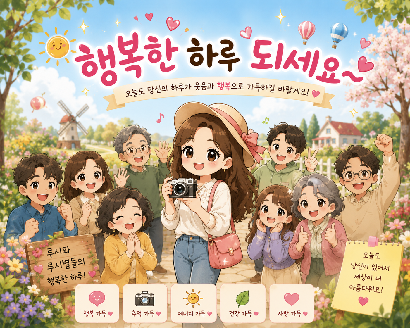 루시님~ 루시별들~ 행복한 하루 되세요~